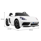  Auto na akumulator Perfecta - dvosjed - bijeli | shoptok.hr