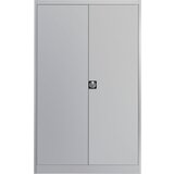 mauser zelo visoka univerzalna omara, vxšxg 2200 x 1200 x 500 mm, svetlo sive barve | Shoptok.si