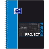 Sveska Student Project book "SOS notes" kvadratići plavo-crna