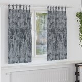 vidaXL baršunaste zavjese 2 kom s petljama srebrno siva 175x140 cm Cijene