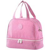  Funkcionalna i elegantna termo torba za ručak 27cm - roza | Shoptok.si