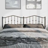  Metalno zamjensko uzglavlje crno 193 cm | shoptok.hr