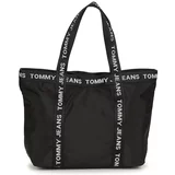 Tommy Jeans Nakupovalne torbe TJW ESSENTIAL TOTE Črna
