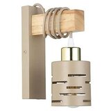  Zidna lampa ELEN 1xE27/35W/230V bež/zlatna/braon Cene