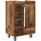 Golf ormar s kotačem Jednobojno Staro drvo 65 x 45 x 98 cm | shoptok.hr