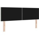  LED glava kreveta s LED trakama Svijetlo siva 144 cm Baršun | shoptok.hr