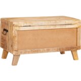  Kutija za spremanje 70 x 35 x 40 cm masivno drvo manga | shoptok.hr