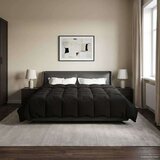 Puni Polna celoletna prevleka Črna 220 x 260 cm Mikrovlakna, (5000284617) | Shoptok.si