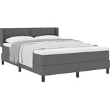 Krevet s opruga kutije Tamno siva 190 x 140 cm tkanina | shoptok.hr