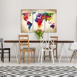  Slika - Rainbow Continents 120x80 | shoptok.hr