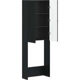  Kabinetska WC EDE Crna 66 x 25,5 x 190 cm Konstruirano drvo | shoptok.hr