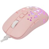 WHITESHARK Tristan-2 GM-9004 RGB gaming miš 12.800 DPI, rozi | shoptok.hr