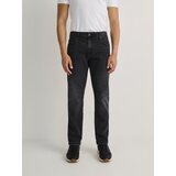 Reserved - Slim traperice isprana izgleda - siva | shoptok.hr