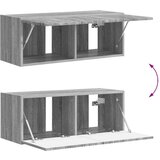  Komplet TV omaric 3 pcs Siva Sonoma Konstruiran les - - Siva - 57.32 - 30 x 31 x 100 cm - 2025-vidaXL-Uvoz_2 | Shoptok.si
