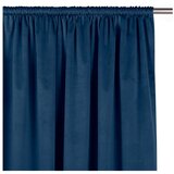 Filumi Modra žametna zavesa za delno zatemnitev 140x270 cm Velto – | Shoptok.si