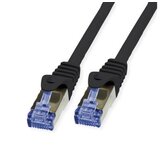 Secomp VALUE FTP Patch Cord Cat6A (Class EA) extra-flat crna 3.0m ( 5646 ) Cene