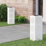  Solarna LED svjetlost za stazu 2 pcs Bijelo Cijene