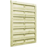  Vrtna vrata od impregnirane borovine 100 x 125 cm zelena | Eponuda.com