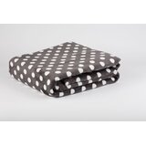 ESSENZA SLEEP 643835 DEKA FLANEL TOČKICE 200X200 SIVA | shoptok.hr