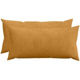  Presvlaka za jastuk 2 pcs HEERLEN Žuta 40 x 70 cm Kord | shoptok.hr