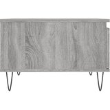  Stolić za kavu siva boja hrasta 55x55x36,5 cm konstruirano drvo | shoptok.hr