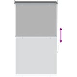  Roleta zaštita od UV zračenja Svjetlosiva 60 x 230 cm Poliester | shoptok.hr