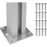  Ograda za kante za smeće Smeđa 161 x 85 x 115 cm Aluminij i WPC | shoptok.hr