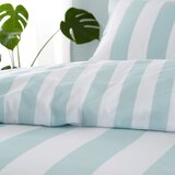Catherine Lansfield Mentol zelena posteljina za bračni krevet/za produženi krevet 230x220 cm Cove Stripe – | shoptok.hr