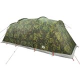 vidaXL Tunelski šator za kampiranje za 4 osobe kamuflažni vodootporni | shoptok.hr