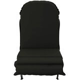  Jastuk za sunčanje GEMERT 100% poliester Crna 55 x 135 x 6 cm - Crna Melange | shoptok.hr
