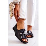 Kesi Women's leather ballerinas Nicole 2660/001 black | Shoptok.si