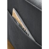 Miuform Temno siv fotelj iz rebrastega žameta Lofty Lilly – | Shoptok.si