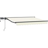  Ručni okvir tende s LED-ima Krema 2 5 x 2 m - Krema Antracit 2 5 x 2 m | shoptok.hr