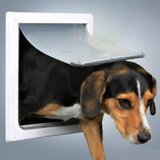 Trixie vrata za pse dvosmerna S–M bela 30x36 cm sa zaključavanjem | ePonuda.com