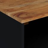  Stolić za kavu 80x50x40 cm od drva bagrema i konstruiranog drva | shoptok.hr