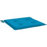  Jastuci za vrtne stolice 4 kom plavi 50 x 50 x 4 cm od tkanine | shoptok.hr