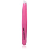 Tweezerman Studio Collection pinceta s kosim vrhom Pink 1 kom | shoptok.hr