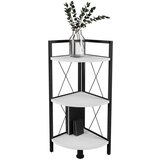 MID.YOU Kotni Regal Insasi 2, Bela, Črna | Shoptok.si