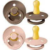 Bibs tolažilna duda colour blush & dark oak