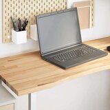 vidaXL Ploča za radni stol 120x50x2,5cm netretirane masivne hrastovine | shoptok.hr