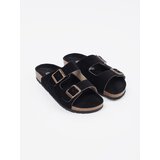 GOODIN Women's leather flip-flops black | shoptok.hr