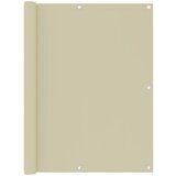 Furnova Balkonsko platno krem 120x600 cm oksford blago, (21919364) | Shoptok.si