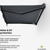 Blumfeldt CloudShade Senčnik, Pametni nadzor, UV zaščita, Montaža na steno | Shoptok.si