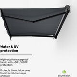 Blumfeldt CloudShade tenda, Pametna kontrola, UV zaštita, Montaža na zid | shoptok.hr