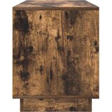TV ormarić s LED svjetlima boja dimljenog hrasta 100x41x50 cm | shoptok.hr