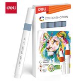 Deli MARKER AKRILNI TAMNO SIVI 153 COLOR EMOTION EC193A-Dark Gray | Eponuda.com