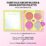 Too Faced Holiday Fairytale Crush Blush & Highlighter Set paleta rdečil za konture z osvetljevalcem 10 g | Shoptok.si