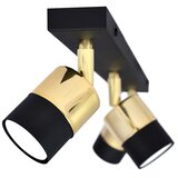  LED spot svetiljka TUBSSON 3xGU10/4,8W/230V crna/zlatna | Eponuda.com