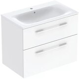 Geberit toaletni ormarić SELNOVA SQUARE 80, 2 fioke, bela, visoki sjaj | ePonuda.com