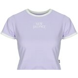 New Balance LINEAR HERITAGE RINGER TSHIRT Ljubičasta | shoptok.hr